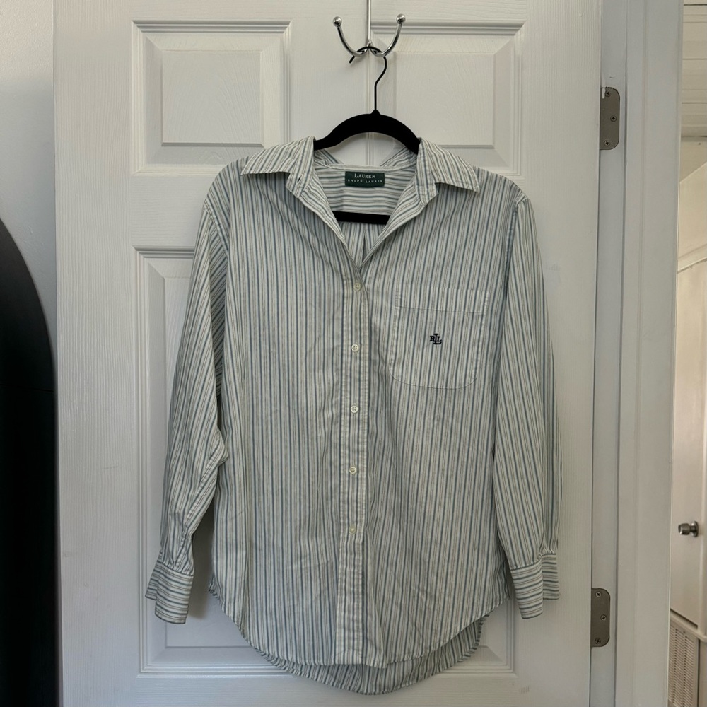 Ralph Lauren Classic Fit Striped Button-Down
